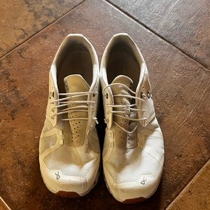 On cloud running shoes